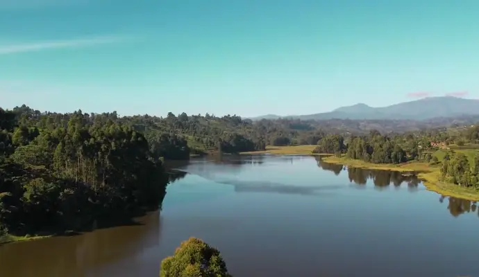 naivash drone photo of lake